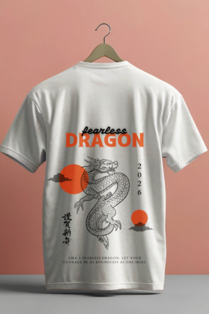 Regular T shirt with Dragon Edition